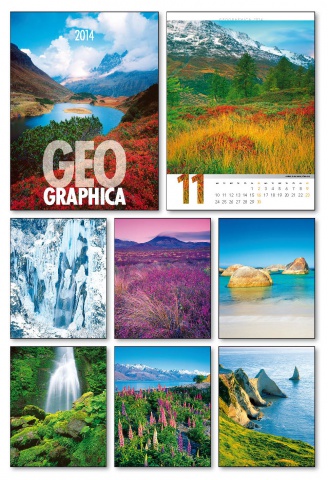 Nástenný kalendár Geographica